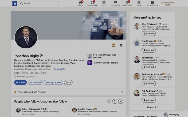 LinkedIn Profile Preview